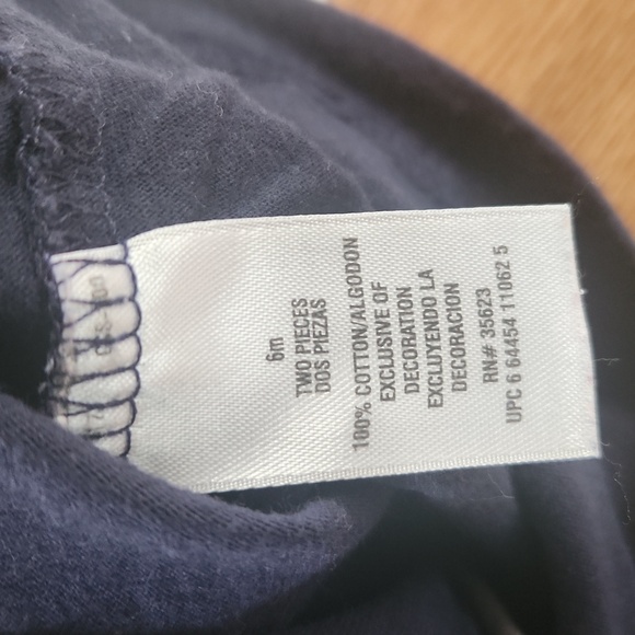 Carter's Bulldogs baseball league camp 6 months long sleeves shirt - Picture 6 of 13